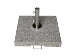 Base para guarda-sol em granito cinzento de 70 kg com tubo premium