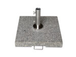 Base para guarda-sol em granito cinzento de 50 kg com tubo premium