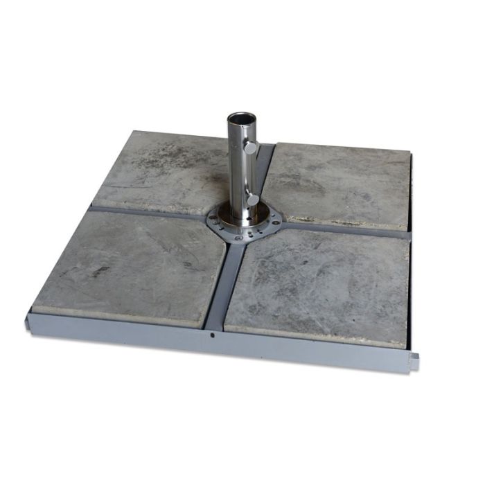 base pesada de concreto de 120 kg para guarda-sóis